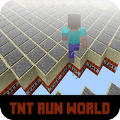 Map TNT Run World for MCPE icon