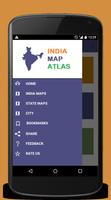 پوستر India Map Atlas - 250+ maps