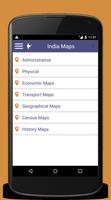 برنامه‌نما India Map Atlas - 250+ maps عکس از صفحه