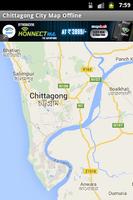 Chittagong City Maps Offline Poster