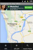 Chittagong City Maps Offline captura de pantalla 1