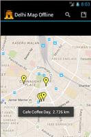 Delhi NCR City Maps Offline capture d'écran 3