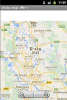 Dhaka City Maps Offline Affiche