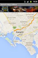 Karachi City Maps Offline Poster