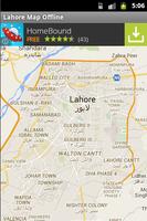 Lahore City Maps Offline Cartaz