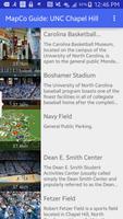 MapCo Guide: UNC Chapel Hill 스크린샷 2