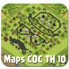 Map COC TH 10 아이콘