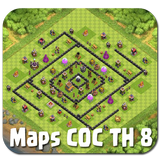Best Maps COC TH 8 ikona