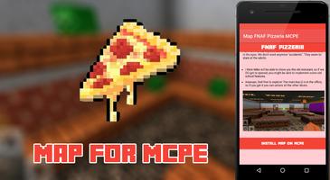 Map Freddys Pizzeria FNAF MCPE تصوير الشاشة 1
