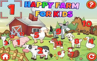 Happy Farm For Kids تصوير الشاشة 1