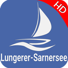 Lungern Sarnen Lakes GPS Chart ikon