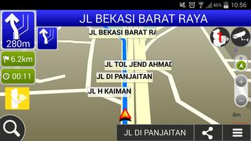 MapKing Jakarta capture d'écran 3