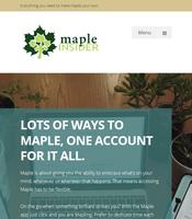 Maple Insider captura de pantalla 2
