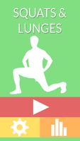 Squats and Lunges Affiche