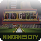 Map Minigames City For MCPE icône