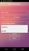 BMI Calculator captura de pantalla 3