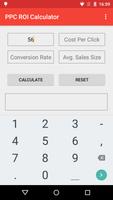 PayPerClick ROI Calculator capture d'écran 1