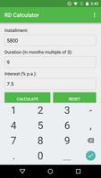 Recurring Deposit Calculator capture d'écran 1