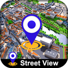Live Street VIEW: Mapy satelitarne i nawigacja GPS ikona