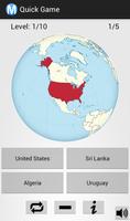 World Map Quiz Cartaz
