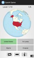 World Map Quiz syot layar 1