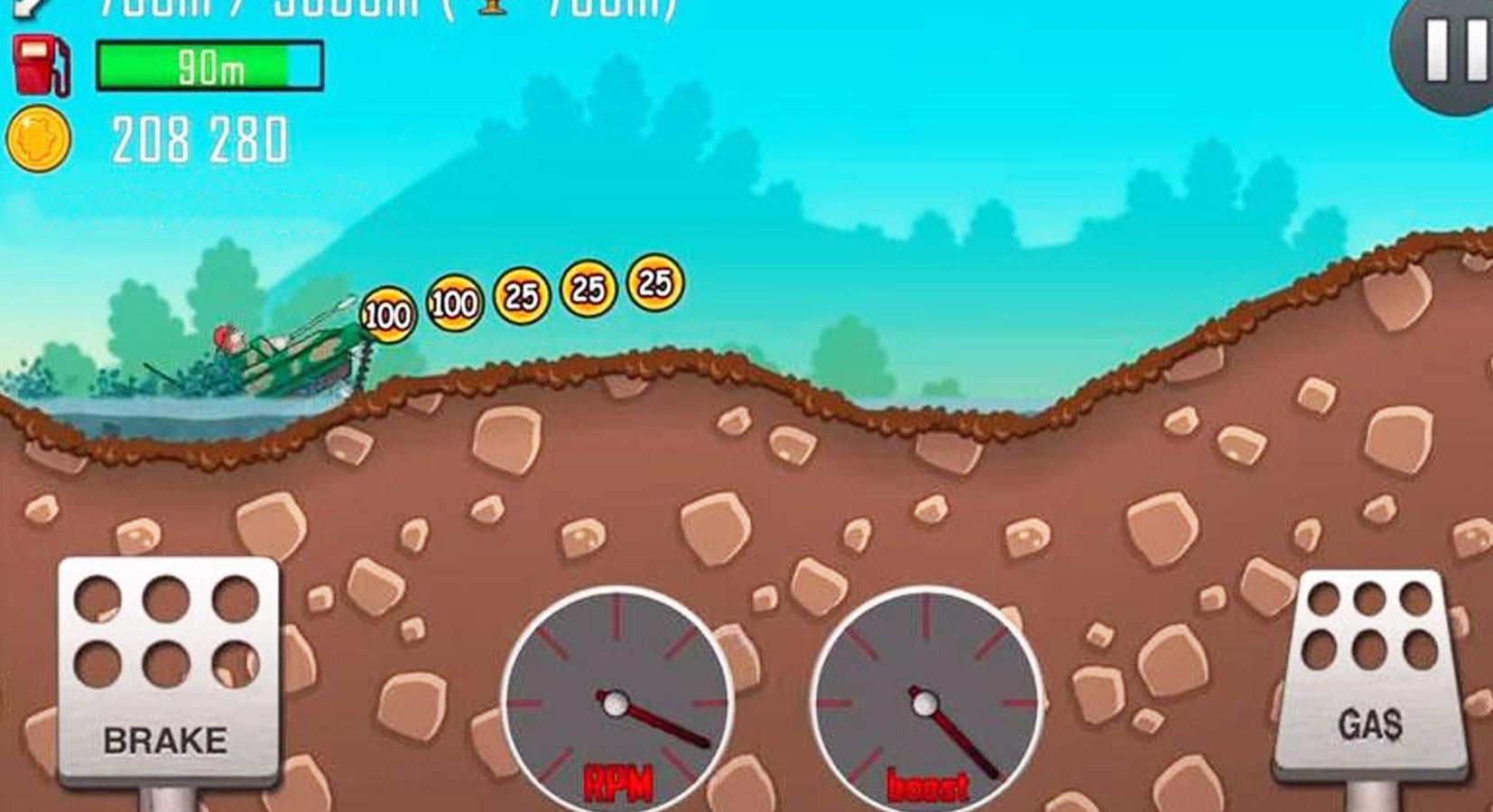 Игра андроид hill climb racing