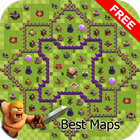 Maps for Clash of Clans - Free 图标