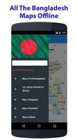 Bangladesh Maps Plakat