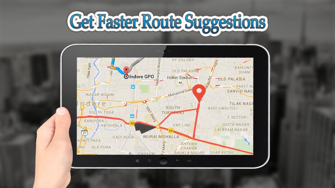 Android 用の 地図アプリ 無料 Gps 追跡アプリgps ナビゲーションルート検索 現在地カーナビ 行き方 Apk をダウンロード