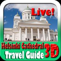 Poster Helsinki Cathedral Maps and Travel Guide