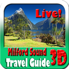 Milford Sound Maps and Travel Guide Zeichen