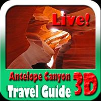 Antelope Canyon Maps and Guide โปสเตอร์