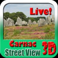 Carnac Maps and Travel Guide Plakat