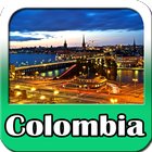 Colombia Maps and Travel Guide icône