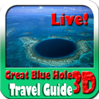 Great Blue Hole Belize Maps and Travel Guide biểu tượng