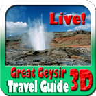 Great Geysir Iceland Travel Guide icône