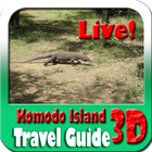 Komodo Island Indonesia Maps and Travel Guide icône