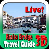Rialto Bridge Maps and Travel Guide Affiche