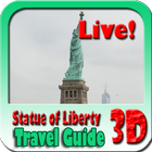 Statue Of Liberty Maps and Travel Guide Zeichen