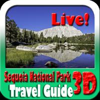 Sequoia National Park Maps and Travel Guide Affiche