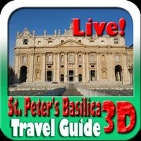 St Peter's Basilica Maps and Travel Guide Cartaz