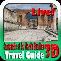 Pompeii Maps and Travel Guide পোস্টার