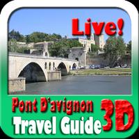 Pont D'avignon Maps and Travel Guide ポスター