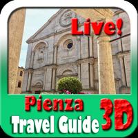 Pienza Maps and Travel Guide Affiche