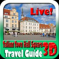 TallinnTown Hall Square Estonia Travel Guide Affiche