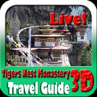 Tigers Nest Monastery Bhutan Travel Guide Poster