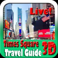 Times Square Maps and Travel Guide 포스터