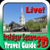 Trafalgar Squar Maps and Travel Guide Affiche