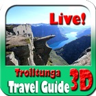 Trolltunga Norway Maps and Travel Guide Zeichen