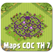Maps COC TH 7 icon